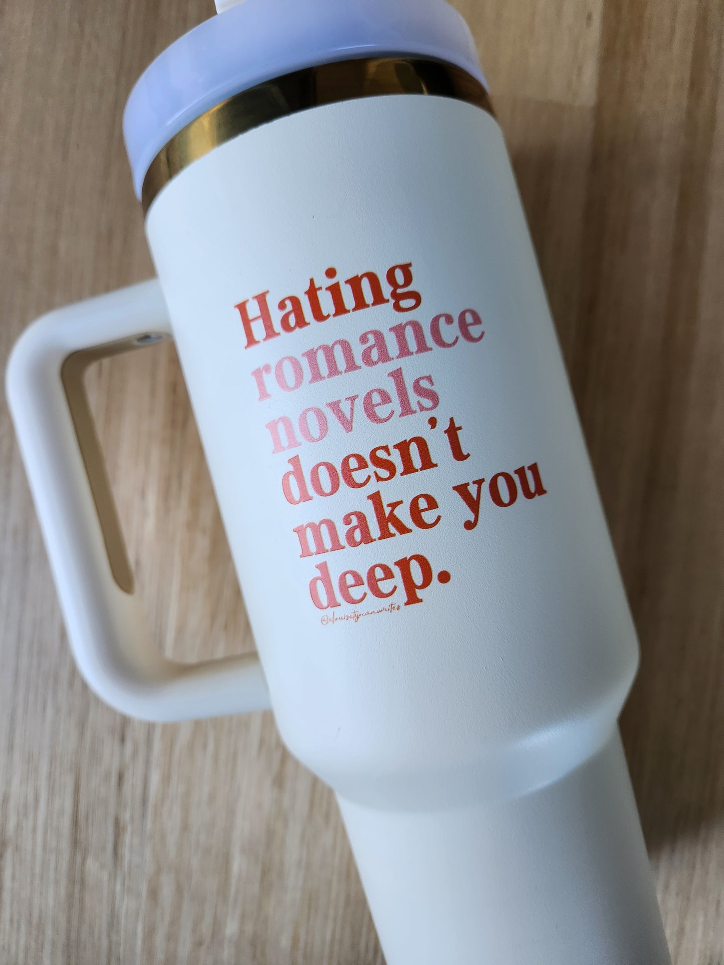 'Hating Romance Doesn't Make You Deep' Stanley Cup